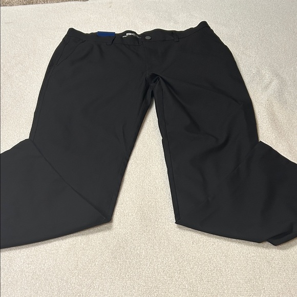 32 Degrees Men's Sleek Black Trousers - Picture 1 of 5